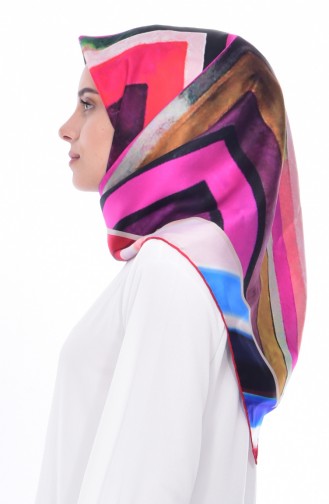 Sarar İpek Eşarp 1104-02 Kirmizi Saks 1104-02