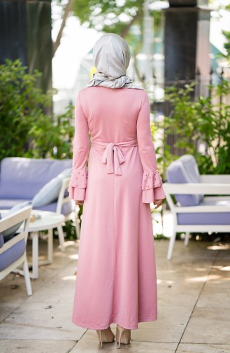 Robe Hijab Poudre 4093-03