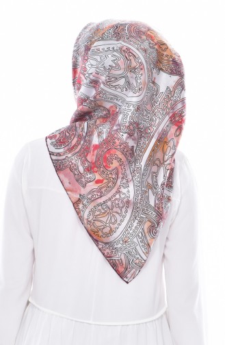 Sarar Silk Scarf 1873-03 Dark Bخقيثشعء 1873-03