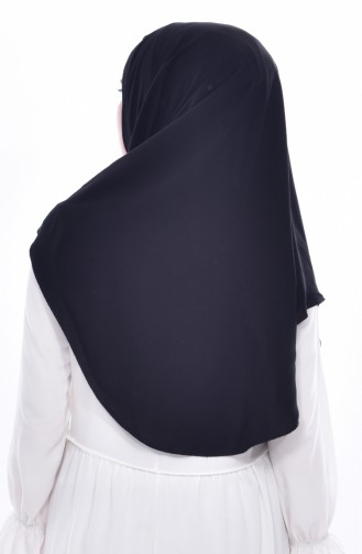 Special Cut Chiffon Shawl 1012-02 Black 1012-02