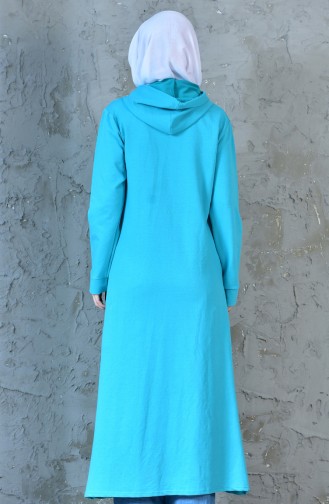 Longue Cape Sport a Fermeture et Capuche 18077-05 Vert 18077-05