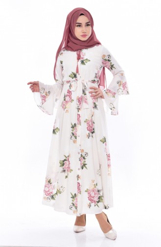 Robe Hijab Beige 8194-02