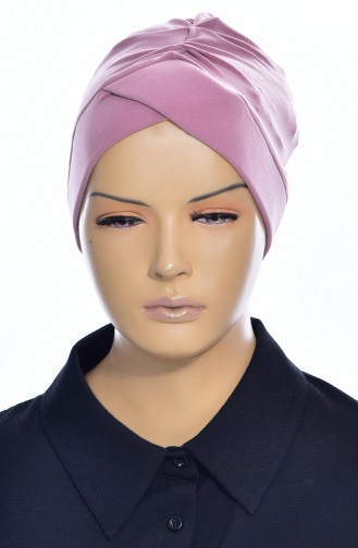 Bonnet de Bain Croisé 0018-23 Rose Pâle Foncé 0018-23