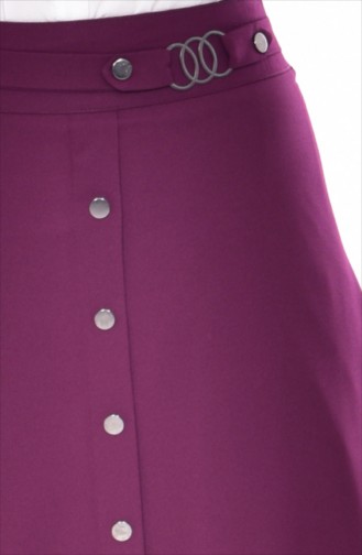 Belted Skirt 0506-03 Purple 0506-03