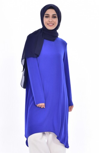 Asimetrik Tunik 1220-02 Saks