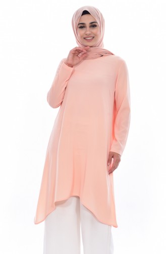 Asimetrik Tunik 1220-09 Somon 1220-09