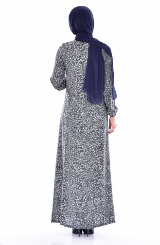 Gray Hijab Dress 1936-04