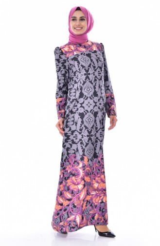 Black Hijab Dress 0228-01
