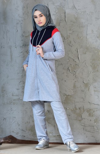 Gray Tracksuit 8196-04