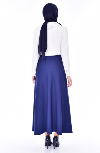 Navy Blue Skirt 0508-05