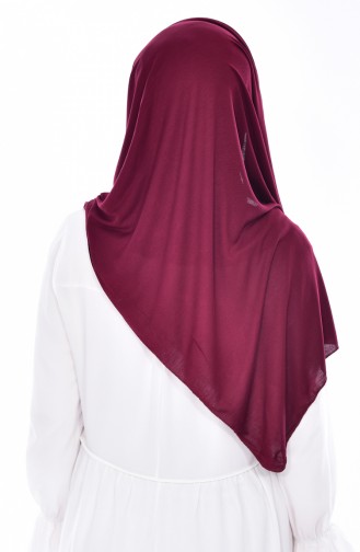 Sefamerve Sedef Combed Shawl-130 Dark Bordeaux 130