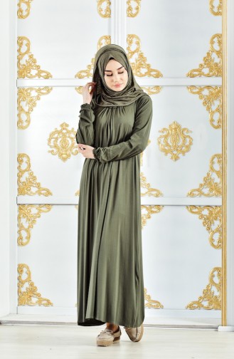 Sefamerve Robe Omra 6085-01 Khaki 6085-01