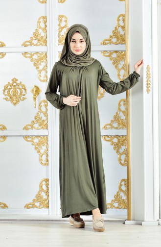 Sefamerve Robe Omra 6085-01 Khaki 6085-01