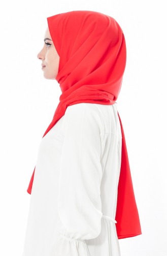 Plain Shawl 2344-01 Red 2344-01