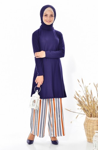 YNS Tunic Trousers Double Suit 3862A-03 Navy Blue 3862A-03
