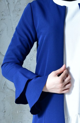 Veste avec Poches 4209-01 Bleu Roi 4209-01