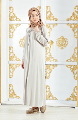 Sefamerve Umrah Kleid 6085-04 Nerz 6085-04