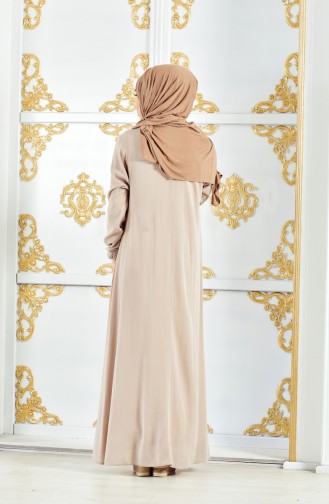 Mink Hijab Dress 6097-06