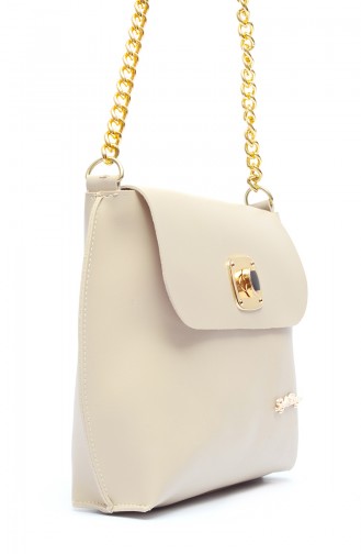 Cream Shoulder Bags 1308-4