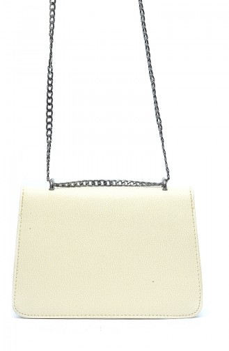 Cream Shoulder Bag 698-3