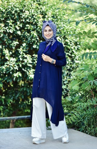 Navy Blue Tuniek 1242-02