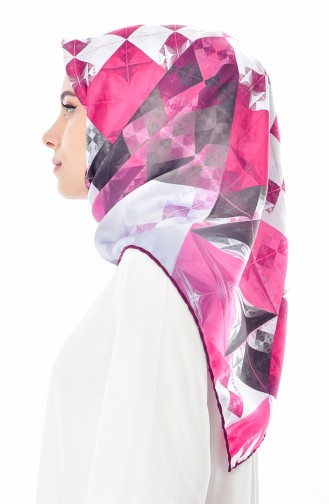 Sarar Patterned Shawl 1880-06 Pink 06