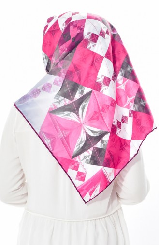 Sarar Patterned Shawl 1880-06 Pink 06