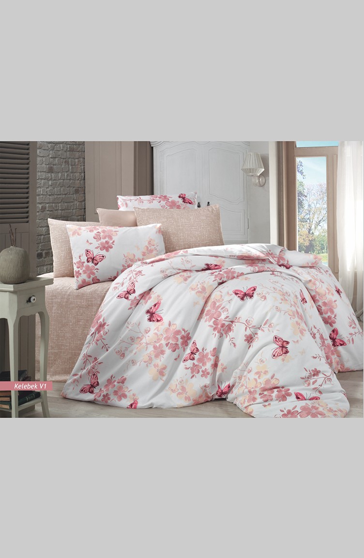 Butterfly Double Duvet Cover Set 0001 01 0001 Sefamerve