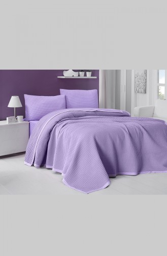 Ensemble Couverture 1 Personne 0003-03 Lila 0003-03