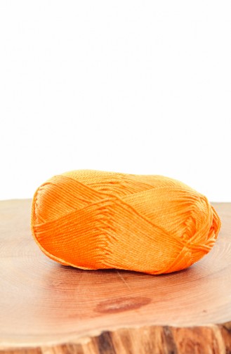 Orange Strickgarn 0336-0010