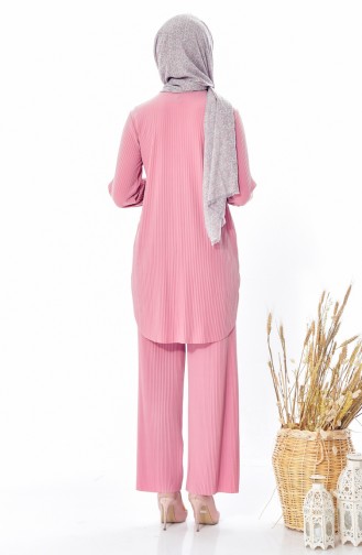 Pleated Tunic Trousers Double Suit 1970-12 Powder 1970-12