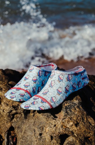 Sefamerve Chaussures de Mer et Piscine Pour Enfant 1000-10 Penguin 1000-10