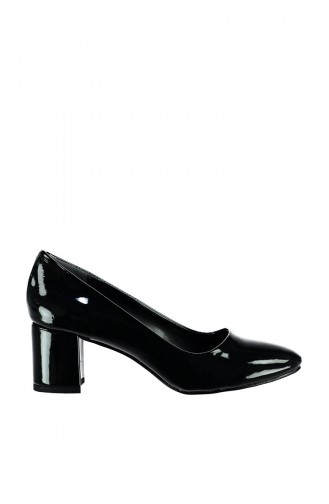 Kadın Topuklu Ayakkabı A725-17-05 Siyah Rugan