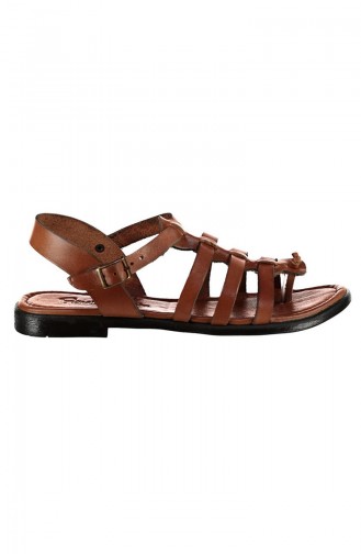 Tan Summer Sandals 128-18-02