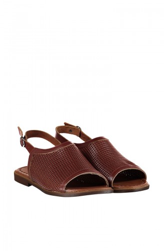 Brown Summer Sandals 3009-18-03