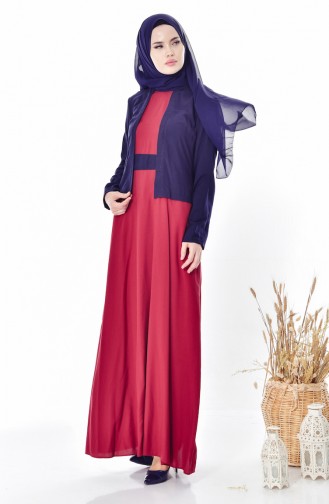 Suit Looking Dress 5739-07 Navy 5739-07