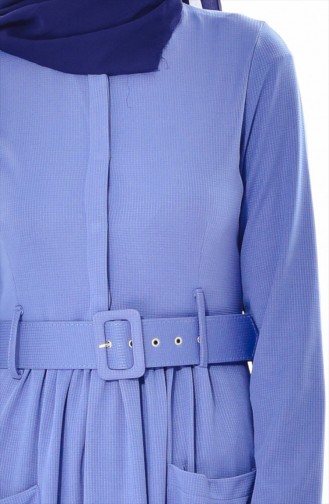 Blue Hijab Dress 5125-02
