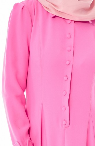 Sugar Pink Hijab Dress 28376-02
