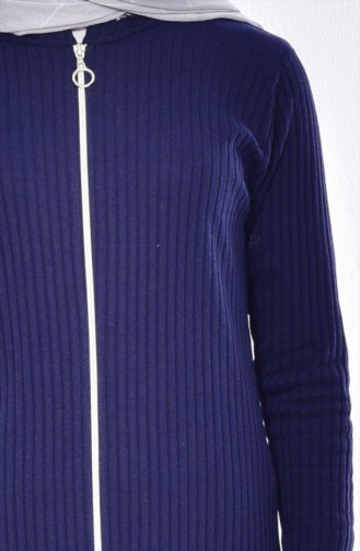 Ensemble Deux Pieces Gilet Pantalon 3300-08 Bleu Marine 3300-08