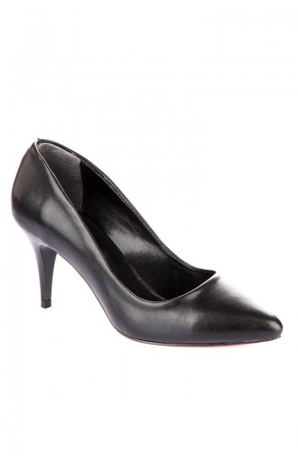 Kadın Topuklu Ayakkabı A11905-17-01 Siyah