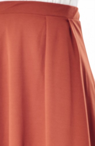 Beli Lastikli Etek 5003-05 Taba