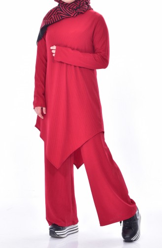 Claret Red Suit 0825-03