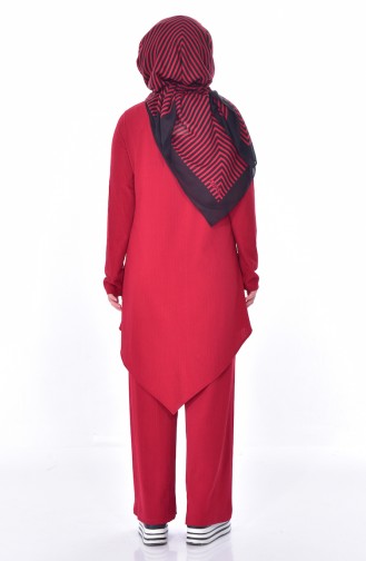 Claret Red Suit 0825-03