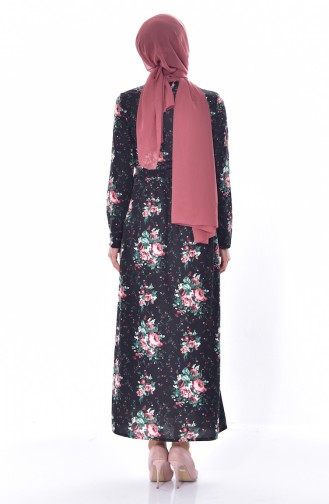 Robe Hijab Noir 5040A-04