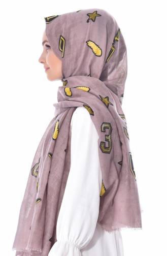 AKEL Patches Cotton Shawl 001-347-12 Beهلث 001-347-12