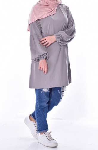 Gray Blouse 6400-02