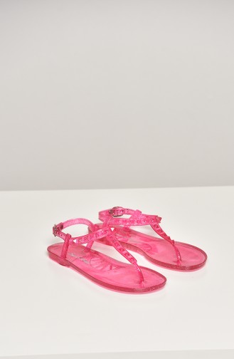 Red Summer Sandals 1605-17-03