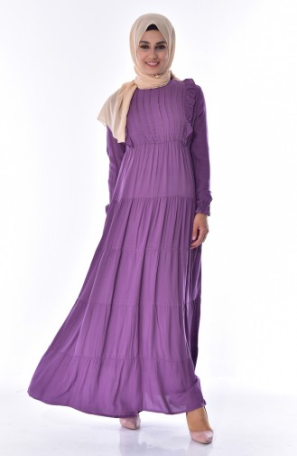 Violet Hijab Dress 1815-01