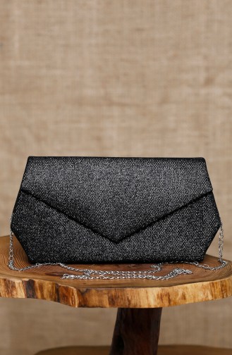 Black Portfolio Clutch 0427-03