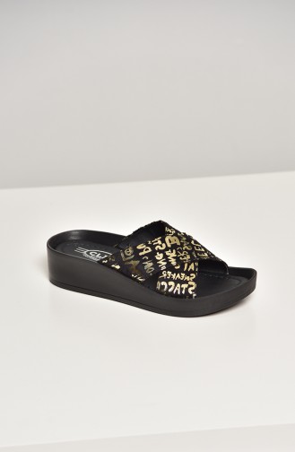 Black Summer Sandals 16294-18-01
